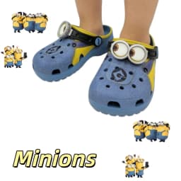 Minions joint parent-child clothing non-slip, lightweight, deodorant, wading outside wearing beach shoes, hole shoes