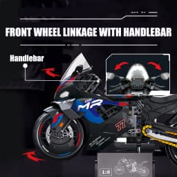 Technical Simulation 1000 RR V4R Racing Motorcycle Building Blocks Bricks Model City High-tech Motorbike Toys For Boys Gifts
