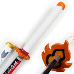 40inch Demon Slayer Katana Anime Kimetsu No Yaiba Cosplay Prop Wood Sword Real Size Japanese Katana Original Samurai Sabre Gift