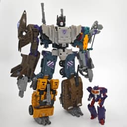 HaiZhiXing Defensor Bruticus Superion Devastator IDW 5IN1 6 IN 1 HZX 30CM Transformation Robot Toys NO BOX Sets Action Figure