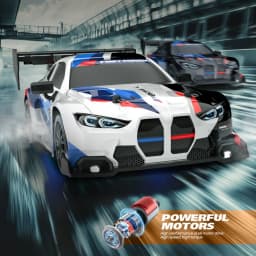 Oike 4WD Remote Control Drift Car 1:24 Mini Remote Control Racing Car Model 2.4G Radio High Speed RC Car Boy Toy Gift