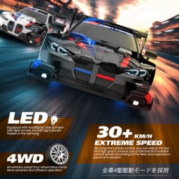Oike 4WD Remote Control Drift Car 1:24 Mini Remote Control Racing Car Model 2.4G Radio High Speed RC Car Boy Toy Gift