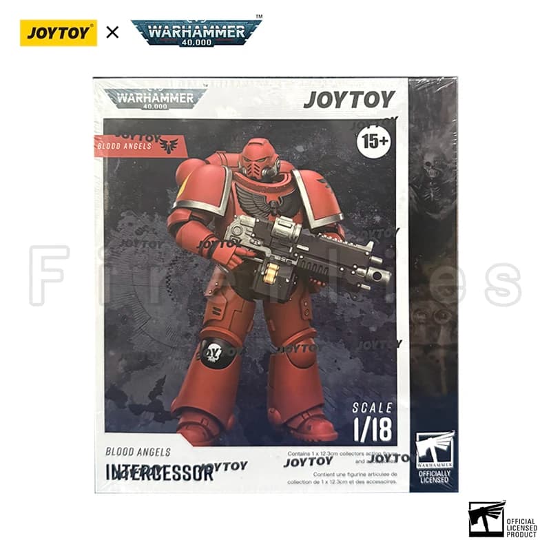 1/18 JOYTOY Action Figure 40K Ultramarines Imperial Fists Blood Angels Intercessor Anime Model Toy