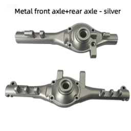 Yk4106 Yk4107 Yk41011 Yk41012 Upgrade Metal Front And Rear Bridges Aluminum Alloy Sandblasting 6061cnc Spot Metal Bridge
