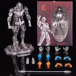 Anime Ultron Action Figure Super Villain Yamaguchi Mechanical Articulated Pvc Painted Collectible Model Desktop Ornamen Gift