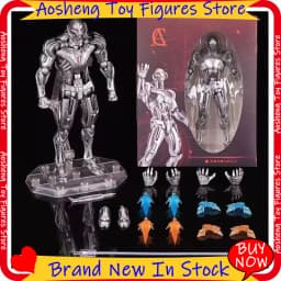 Anime Ultron Action Figure Super Villain Yamaguchi Mechanical Articulated Pvc Painted Collectible Model Desktop Ornamen Gift