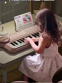 Kids Electric Piano 37 Baby Keyboard with Microphone Singing Songs Development Educational Toy Musical Instrument Games Children