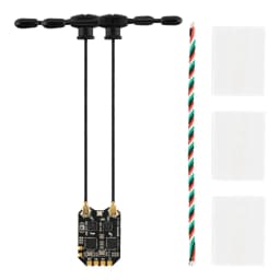 RadioMaster RP4TD ExpressLRS 2.4GHz Diversity Receiver with Dual Antenna for FPV Drone Fixed Wing, RC Model DIY Parts