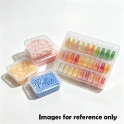 Yantjouet 2.6mm 221 Color Pre-Sorted Fuse Beads DIY Pixel Art Hama Beads Hand-Make Puzzle Game Iron Beads for Creative Toy