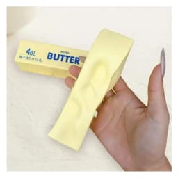 12 Pcs Squishy Elastic Butter Stick Fidget Toy Cheese Shape Stress Relief Funny Decompression Prank Squeeze Toy for Anxiety Reli