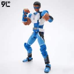 9L3D American Comics Super Soldier Action FigureMultiāJoint Movable Tabletop Decoration Toys Tiant T13 Dummy13 Collectors Model