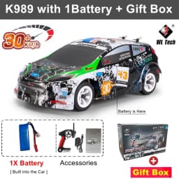 Oike Radio Remote Control Drift Racing WLtoys 284191 284019-A 1/28 RC Drifting Car 4WD 30KM/H High Speed Vehicle Model Mini Gift