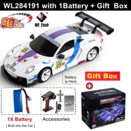 Oike Radio Remote Control Drift Racing WLtoys 284191 284019-A 1/28 RC Drifting Car 4WD 30KM/H High Speed Vehicle Model Mini Gift