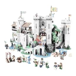 2026 New Model Lion Castle Building Block Toys New Year Birthday Building Blocks