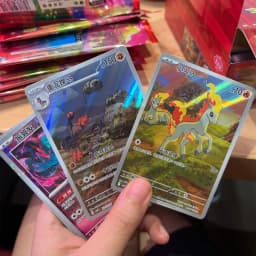 Hot Original Pokemon Cards Trading PTCG Simplified Chinese Zhu&Purple Gem Bag VOL.4 Booster Pack Original Box Child Gift