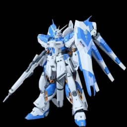 Rg Enlarged Hi Nu Hn 1/100 Plastic Assembly Mecha Model Kit Action Figure Collectible Toy Desktop Ornament Holiday Gifts For Fan