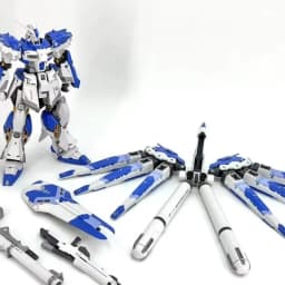 Rg Enlarged Hi Nu Hn 1/100 Plastic Assembly Mecha Model Kit Action Figure Collectible Toy Desktop Ornament Holiday Gifts For Fan