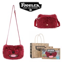 Fuggler Ugly Tooth Monster Fluffy Crossbody Bags Fuggs Plush Purse Shoulder Bags Backpack Wallet Handbag Messenger Bucket 22CM