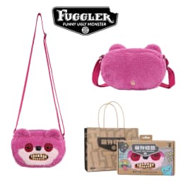Fuggler Ugly Tooth Monster Fluffy Crossbody Bags Fuggs Plush Purse Shoulder Bags Backpack Wallet Handbag Messenger Bucket 22CM