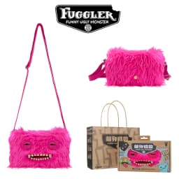 Fuggler Ugly Tooth Monster Fluffy Crossbody Bags Fuggs Plush Purse Shoulder Bags Backpack Wallet Handbag Messenger Bucket 22CM