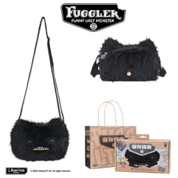 Fuggler Ugly Tooth Monster Fluffy Crossbody Bags Fuggs Plush Purse Shoulder Bags Backpack Wallet Handbag Messenger Bucket 22CM