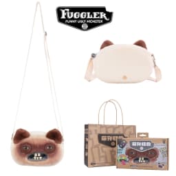 Fuggler Ugly Tooth Monster Fluffy Crossbody Bags Fuggs Plush Purse Shoulder Bags Backpack Wallet Handbag Messenger Bucket 22CM