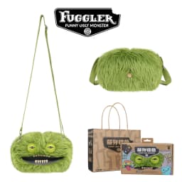 Fuggler Ugly Tooth Monster Fluffy Crossbody Bags Fuggs Plush Purse Shoulder Bags Backpack Wallet Handbag Messenger Bucket 22CM