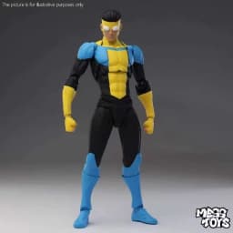 Pre-order MESS TOYS Invincible Mark Grayson 1/12 Scale Action Figure Yellow-Blue &Dark Blue-Black Two Color Schemes Head Sculpts