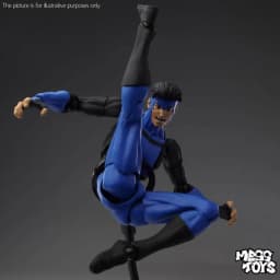 Pre-order MESS TOYS Invincible Mark Grayson 1/12 Scale Action Figure Yellow-Blue &Dark Blue-Black Two Color Schemes Head Sculpts