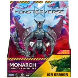 Playmates MonsterVerse Monarch Legacy of Monsters Ion Dragon Posable Articulated Monster Action Figure Gifts Collect Ornament