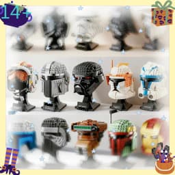 MOC Creative store 2026 NEW 3D The Mandalorian Darth Vader Luke Skywalker TIE Fighter Building Blocks Bricks Christmas Gifts