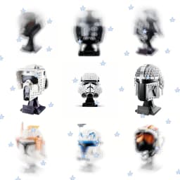 MOC Creative store 2026 NEW 3D The Mandalorian Darth Vader Luke Skywalker TIE Fighter Building Blocks Bricks Christmas Gifts