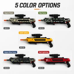 Salt Gun Upgraded Version Accurately Aims At Flies and Mosquitoes Simulation Toy New Shooting Game Plastic