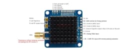 Video Transmitter VTX-1G3TE 1.2GHz 1.3GHz 2000mW 2W 9CH with Tramp VTX Control For 7Inch 8Inch FPV RC Long Range Drone Mateksys