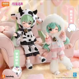 Blokees Hatsune Miku Blind Box DaaLaMode Fluffy Sweet Dream Party Posable Joint Doll Collectible Anime Figure Hobby Display Gift