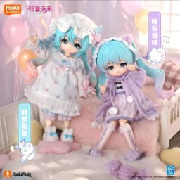 Blokees Hatsune Miku Blind Box DaaLaMode Fluffy Sweet Dream Party Posable Joint Doll Collectible Anime Figure Hobby Display Gift