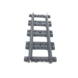 50Pcs/Lot City Trains Train Track Rail Straight Rails Technical Building Blocks Set Bricks Model Kids Classic Toys For Children