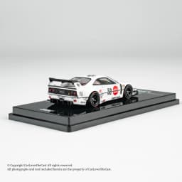 INNO 1:64 LBWK F40 COLLET White Diecast Model Car