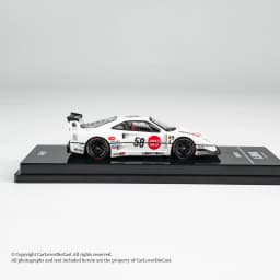 INNO 1:64 LBWK F40 COLLET White Diecast Model Car