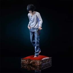 Anime Figure Death Note L Lawliet Gk Statue Interchangeable Arms Standing Collectible Desktop Ornament Gift For Adult Anime Fans