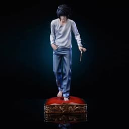 Anime Figure Death Note L Lawliet Gk Statue Interchangeable Arms Standing Collectible Desktop Ornament Gift For Adult Anime Fans