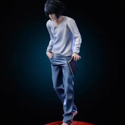 Anime Figure Death Note L Lawliet Gk Statue Interchangeable Arms Standing Collectible Desktop Ornament Gift For Adult Anime Fans