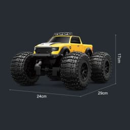 JJRC remote control vehicle, large wheeled land truck, land amphibious vehicle, suitable for outdoor play, strong passivity, str