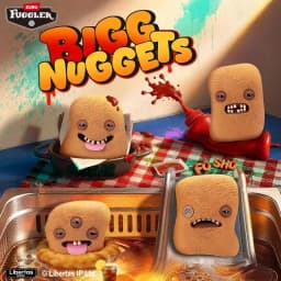 Fuggler Bigg Nuggets Series Ugly Cute Fried Chicken Nugget Original Plush Toys Monster Dolls Funny Weird Gift Collectors 40CM
