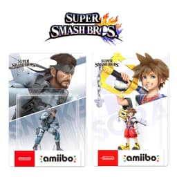 Amiibo Super Smash Bros. Series Snake Sora NFC Figure In Stock Asian Version Original Region Free Promotion