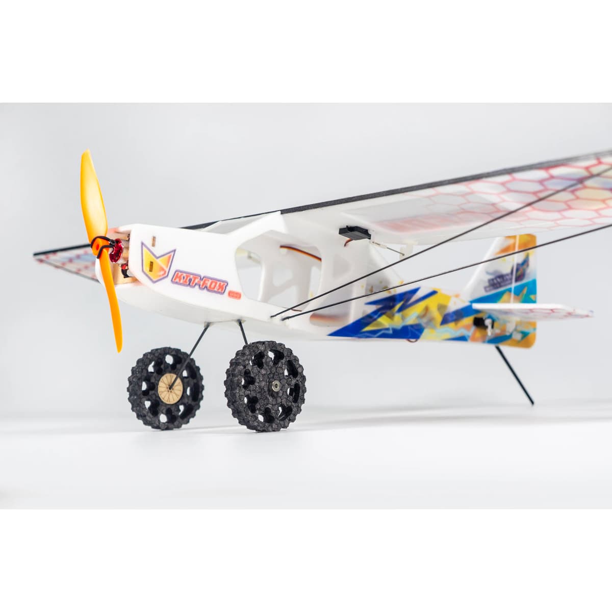 KIT-FOX V2025 RC Airplane Kit 570mm, EPP Foam DIY Assembly Model - High Performance Mini Plane for Beginners & Hobbyists