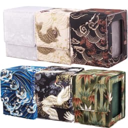 120+ Trading Card Deck Box With Display Window MTG PTCG TCG Board Games Collectible Card Cases YGO Magnetic Organiser Case Gift