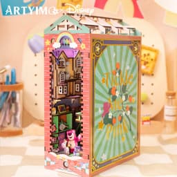 MU Toy Story Bookend 3D Metal Puzzle DIY Assembly Kit, Brain Teaser, Office Decor, Birthday Christmas Halloween Gift,