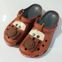 New Summer Cartoon Cars Theme Funny Mater Adult Clogs Non-Slip Breathable Lightweight Beach Shoes Sandals EVA Slippers Gift