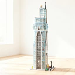 Hot Sale Blue Tower 5201pcs Building Blocks with 31figures Assembly Model Bricks Toys for Adult